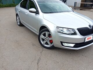 2014 Skoda Octavia III (A7), серебристый, 1150000 рублей, вид 3