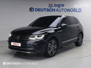 2023 Volkswagen Tiguan Allspace II Рестайлинг, чёрный, 2980020 рублей, вид 1