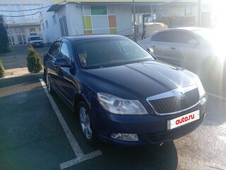 2010 Skoda Octavia II (A5) Рестайлинг, синий, 700000 рублей, вид 1