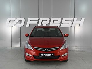 2015 Hyundai Solaris I Рестайлинг, красный, 1125000 рублей, вид 3