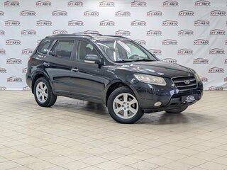 2008 Hyundai Santa Fe II, чёрный, 779000 рублей, вид 3