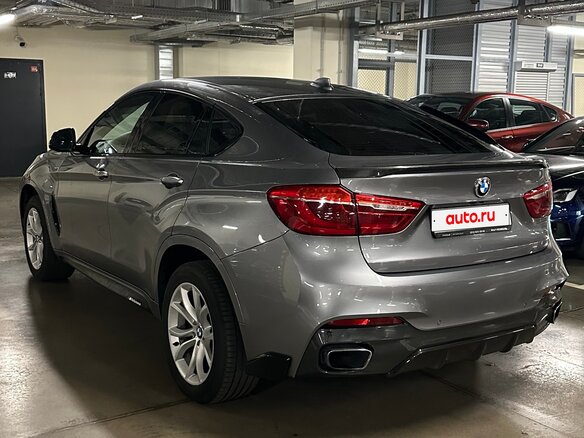 2017 BMW X6 30d II (F16), серый, 3200000 рублей - вид 5