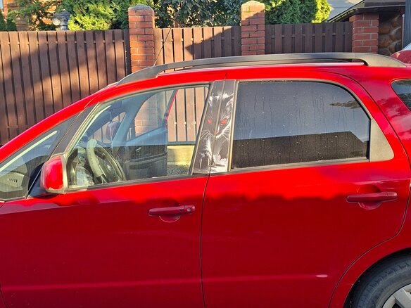 2007 Suzuki SX4 I (Classic), красный, 550000 рублей - вид 6