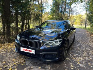 2018 BMW 7 серии 740d xDrive VI (G11/G12), чёрный, 4500000 рублей, вид 3