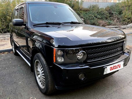 2008 Land Rover Range Rover III Рестайлинг, чёрный, 1369000 рублей, вид 5