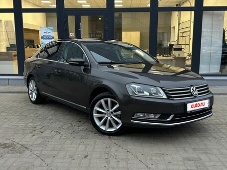 2012 Volkswagen Passat B7, коричневый, 899000 рублей, вид 2