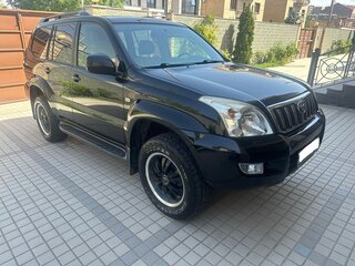 2005 Toyota Land Cruiser Prado 5-speed 120 Series, чёрный, 2150000 рублей, вид 3
