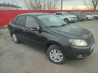 2012 Lada (ВАЗ) Granta I, коричневый, 250000 рублей, вид 3