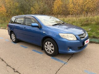 2010 Toyota Corolla Fielder X (E140, E150) Рестайлинг, синий, 690000 рублей, вид 4