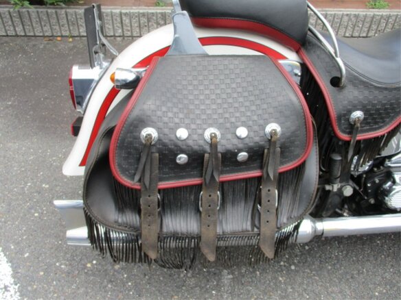 1997 Harley-Davidson Springer Softail, белый, 1257000 рублей - вид 6