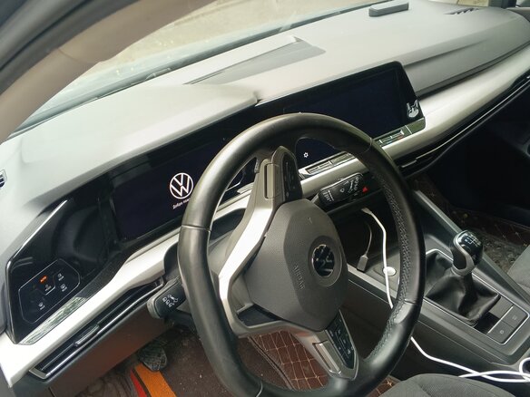 2020 Volkswagen Golf VIII, серый, 1699000 рублей - вид 25