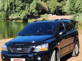 2008 Kia Sorento I Рестайлинг, чёрный, 1100000 рублей, вид 1