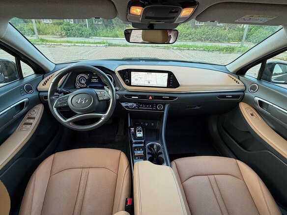2022 Hyundai Sonata VIII (DN8), чёрный - вид 17