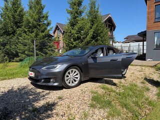 2017 Tesla Model S 75D I Рестайлинг, серый, 3500000 рублей, вид 1