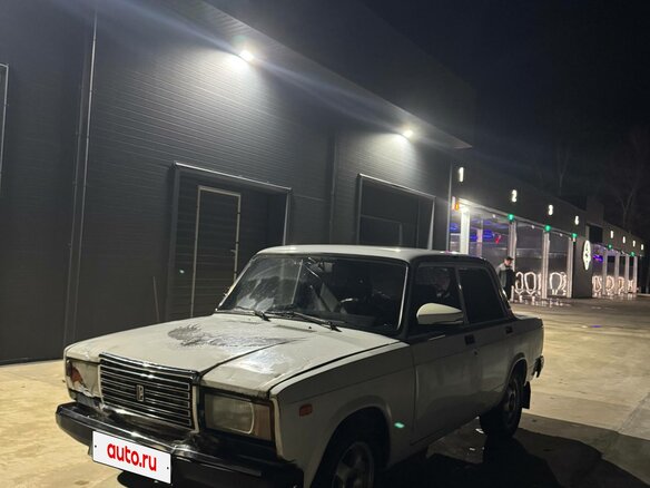 2008 Lada (ВАЗ) 2107, белый, 97000 рублей