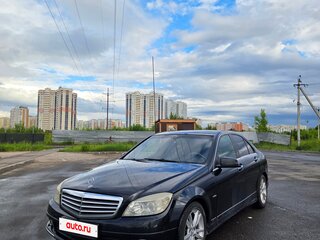 2010 Mercedes-Benz C-Класс 250 5G-TRONIC III (W204), чёрный, 1200000 рублей, вид 1