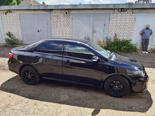 2012 Toyota Corolla X (E140, E150) Рестайлинг, чёрный, 1300000 рублей, вид 5