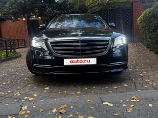 2017 Mercedes-Benz S-Класс 350 d VI (W222, C217) Рестайлинг, чёрный, 4950000 рублей, вид 4