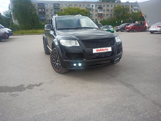 2009 Volkswagen Touareg I Рестайлинг, чёрный, 1450000 рублей, вид 1