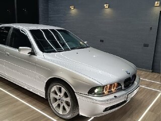 2001 BMW 5 серии 525i IV (E39) Рестайлинг, серебристый, 1500000 рублей, вид 1