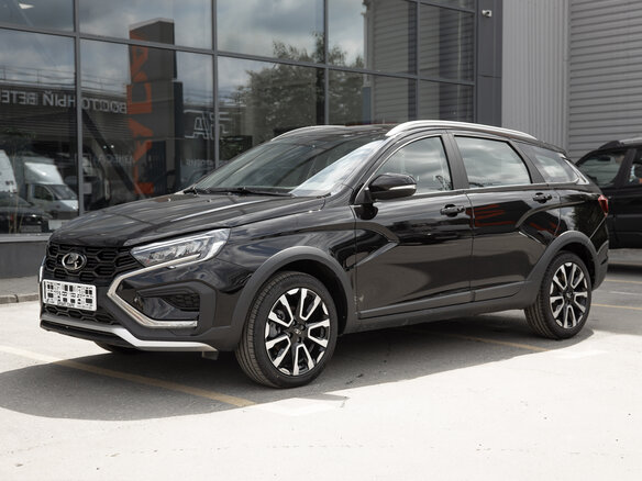 2026 Lada (ВАЗ) Vesta SW Cross I Рестайлинг (NG), чёрный - вид 11