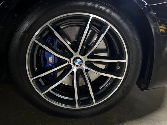 2022 BMW 5 серии 520i VII (G30/G31/G38) Рестайлинг, синий, 6190000 рублей - вид 9