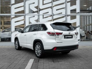 2014 Toyota Highlander III (XU50), белый, 2525000 рублей, вид 2