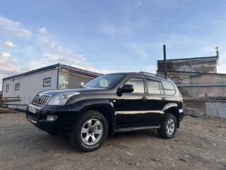 2008 Toyota Land Cruiser Prado 4-speed 120 Series Рестайлинг, чёрный, 2100000 рублей, вид 1
