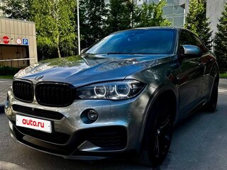 2017 BMW X6 40d II (F16), серый, 3550000 рублей, вид 1