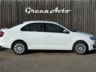2017 Skoda Rapid I Рестайлинг, белый, 1170000 рублей, вид 4