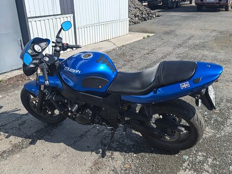 2002 Triumph Speed Four, синий, 320000 рублей, вид 3