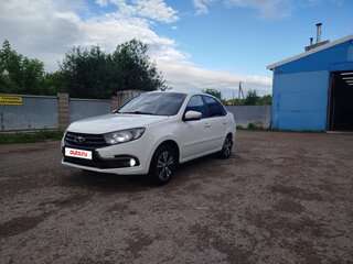 2020 Lada (ВАЗ) Granta I Рестайлинг, белый, 820000 рублей, вид 1