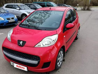 2010 Peugeot 107 I Рестайлинг, красный, 279000 рублей, вид 1