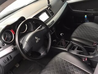 2007 Mitsubishi Lancer X, серебристый, 540000 рублей, вид 3