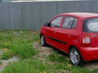 2006 Kia Picanto I, красный, 291000 рублей, вид 4