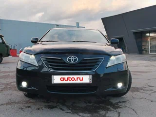 2008 Toyota Camry VI (XV40), чёрный, 730000 рублей, вид 2
