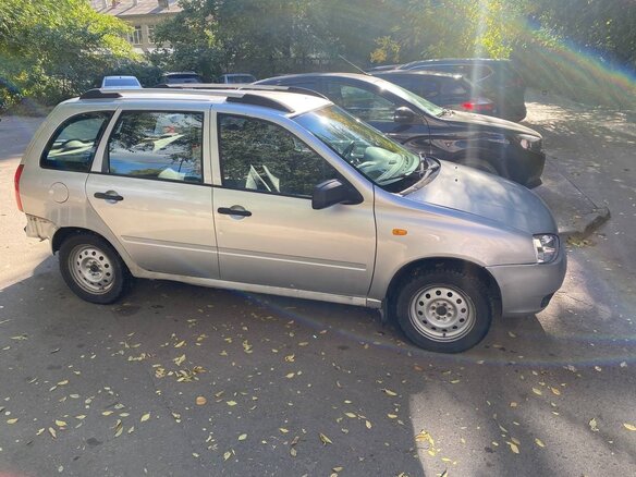 2011 Lada (ВАЗ) Kalina I, серебристый, 250000 рублей