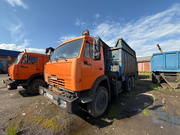 2007 КамАЗ 53229, оранжевый, 2000000 рублей - вид 1