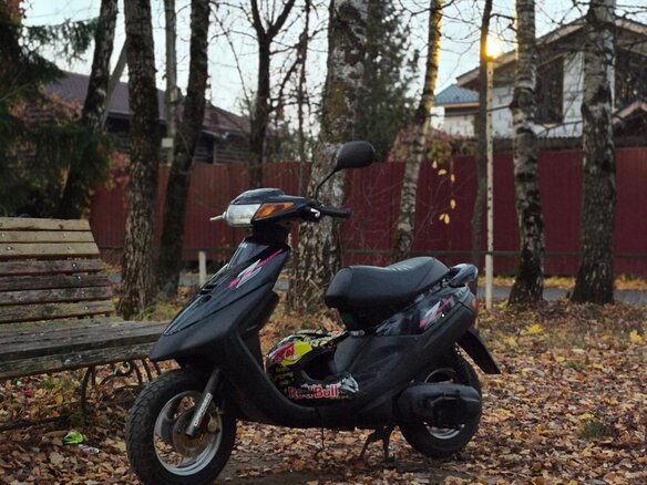 1998 Yamaha Jog, чёрный, 110000 рублей
