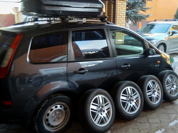 2005 Ford C-MAX I, серый, 470000 рублей - вид 3