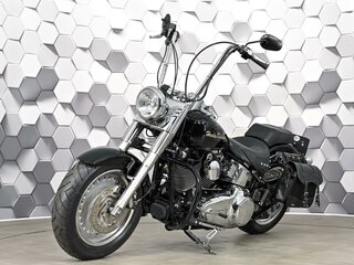 2006 Harley-Davidson Fat Boy, чёрный, 977000 рублей, вид 2