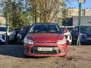 2009 Citroen C4 I Рестайлинг, красный, 389000 рублей, вид 2
