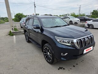 2019 Toyota Land Cruiser Prado 150 Series Рестайлинг 2, синий, 4850000 рублей, вид 4