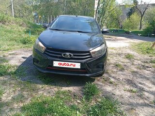 2018 Lada (ВАЗ) Vesta I, чёрный, 800000 рублей, вид 1