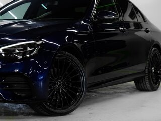 2020 Mercedes-Benz E-Класс 220 d V (W213, S213, C238) Рестайлинг, синий, 3650000 рублей, вид 5