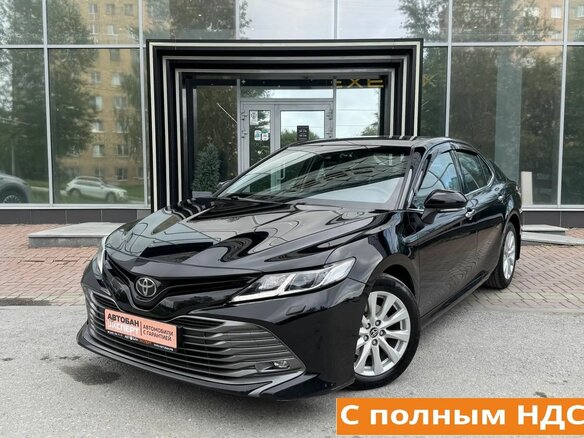 2021 Toyota Camry VIII (XV70), чёрный, 2335000 рублей