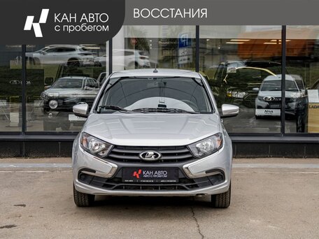 2023 Lada (ВАЗ) Granta I Рестайлинг, серебристый, 470538 рублей, вид 2