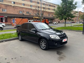 2014 Lada (ВАЗ) Granta I, синий, 380000 рублей, вид 2