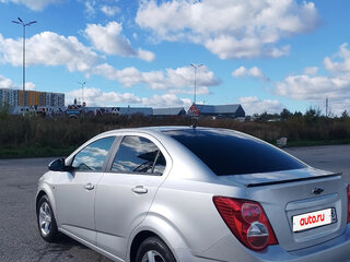 2012 Chevrolet Aveo II, серебристый, 460000 рублей, вид 4