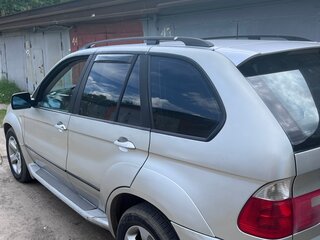2003 BMW X5 3.0i I (E53) Рестайлинг, серебристый, 720443 рублей, вид 3